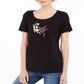 Karen Scott Women's Cotton Hummingbird T-Shirt Black Size XX-Large
