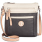 Giani Bernini Women's Colorblock Pebble Crossbody Black Size Regular