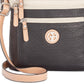 Giani Bernini Women's Colorblock Pebble Crossbody Black Size Regular