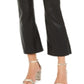 INC International Concepts Women's Faux Leather Culotte Pants Black Size 2