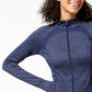 ID Ideology Women's Essentials Performance Zip Jacket Blue Size XX-Large