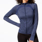 ID Ideology Women's Essentials Performance Zip Jacket Blue Size XX-Large