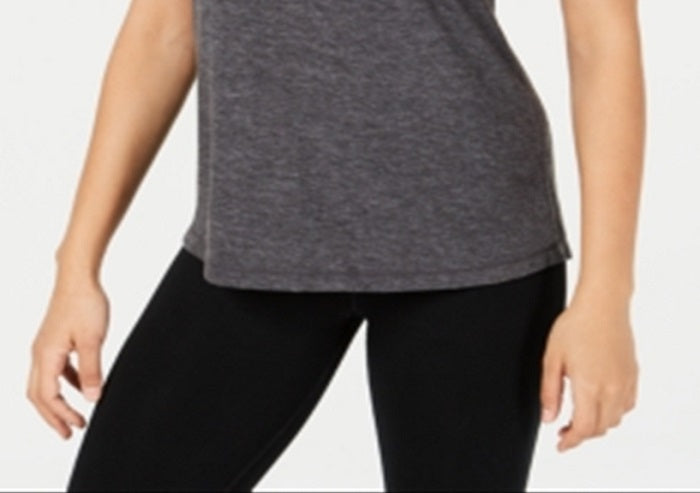 Ideology Women's Fitness Running Shirts & Tops Gray Size X-Large