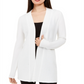 Alfani Women's Textured Open Front Cardigan White Size XS
