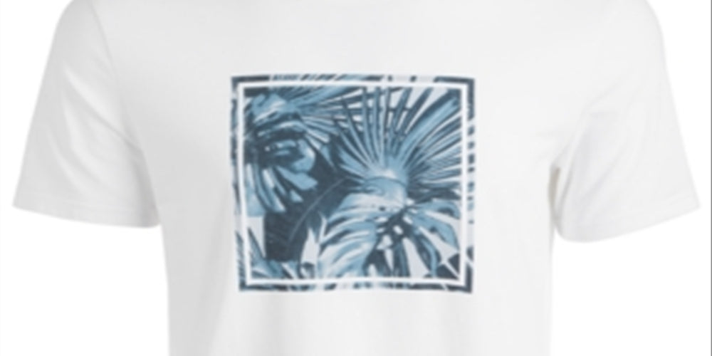 Ideology Men's Graphic T-Shirt White Size XXL