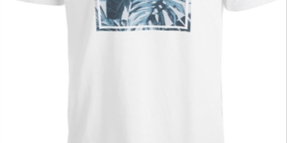 Ideology Men's Graphic T-Shirt White Size XXL