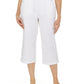Karen Scott Women's Studded Capris White Size Petite Medium