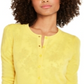 Charter Club Women's Cashmere Essential Cardigan Yellow Size Medium