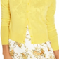Charter Club Women's Cashmere Essential Cardigan Yellow Size Medium