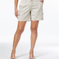 Style & Co Women's Comfort Waist Cargo Shorts Brown Size 10 Petite