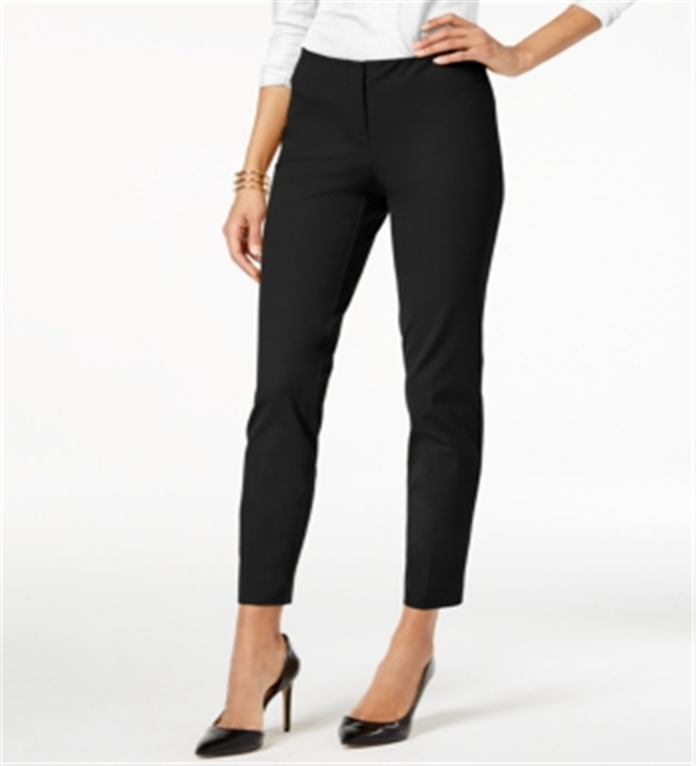 Alfani Women's Bi Stretch Hollywood Skinny Pants Black Size 4