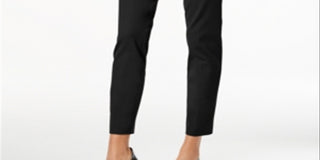 Alfani Women's Bi Stretch Hollywood Skinny Pants Black Size 4