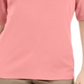 Karen Scott Women's Button Detail V Neck Top Pink Size Large