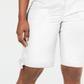 Karen Scott Women's Solid Tie Cuff Shorts White Size 12