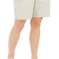 Karen Scott Women's Pocket Front Shorts Gray Size 8