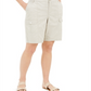 Karen Scott Women's Pocket Front Shorts Gray Size 8