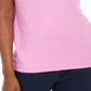 Karen Scott Women's Cotton Scalloped V Neck T-Shirt Pink  Size XX-Large