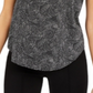 Alfani Women's Short Sleeve T-Shirt Top Black Size Large