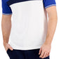 Club Room Men's Sporty Stripe Polo Shirt Blue Size X-Large