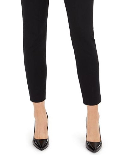 INC International Concepts Women's Cigarette Pants Black Size 14 Petite