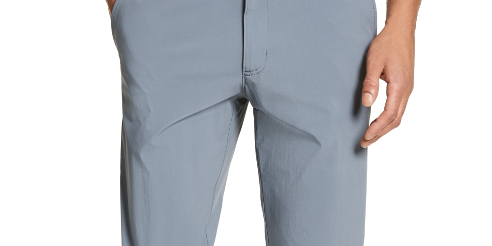 Club Room Men's Tech Pants Gray Size 36X32