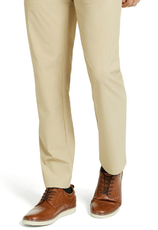 Club Room Men's Tech Pants Brown Size 36X32