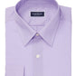 Club Room Men's Classic Regular Fit Solid Dress Shirt Purple Size 17.5X32X33