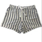 Style & Co Women's Striped Shorts White Size Small