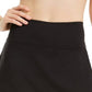 ID Ideology Women's Shadow Stripe Skort Black Size X-Large