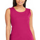 Karen Scott Women's Cotton Tank Top Red Size Small