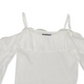 INC International Concepts Women's Solid Cold Shoulder Top White Size X-Large