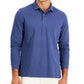 Club Room Men's Solid Stretch Polo Blue Size Small