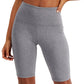 ID Ideology Women's Sweat Set Biker Shorts Gray Size Medium
