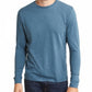Club Room Men's Long Sleeve T-Shirt Blue Size Small