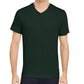 Club Room Men's Solid V Neck T Shirt Green Size XXX-Large