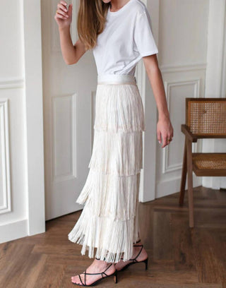 Emerson Fry - Fringe Midi Skirt