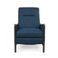 Drury Contemporary Fabric Upholstered Pushback Recliner