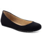 Sun + Stone Women's Eliana Flats Black Size 7.5 W