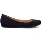 Sun + Stone Women's Eliana Flats Black Size 9 M