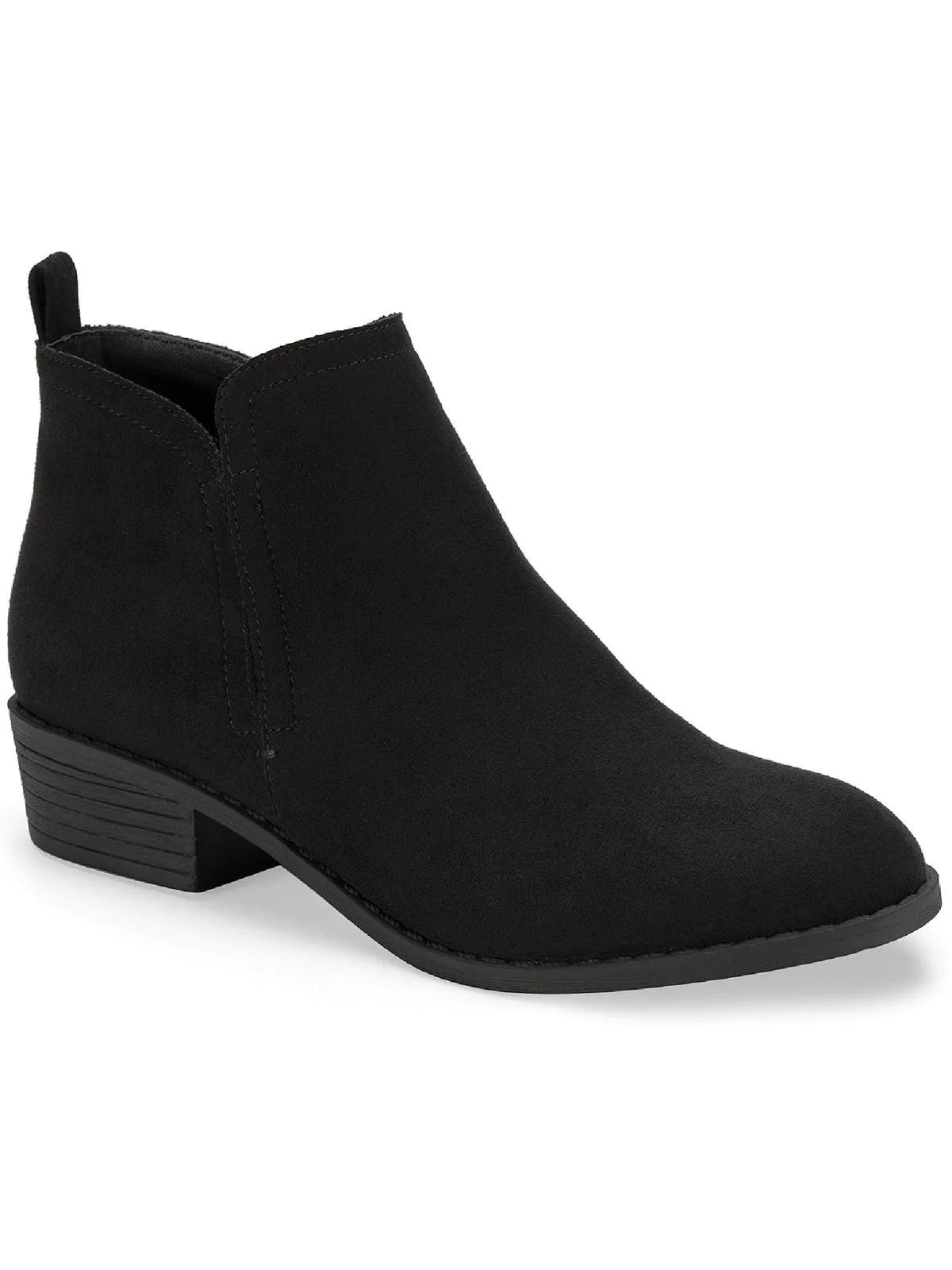 Sun + Stone Women's Cadee Ankle Booties Black Size 9 M