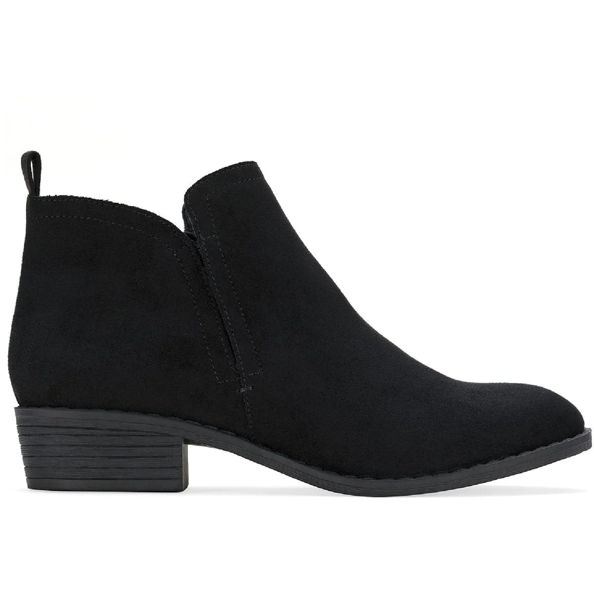 Sun + Stone Women's Cadee Ankle Booties Black Size 9 M