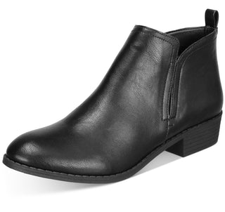 Sun + Stone Women's Cadee Ankle Booties Black Size 5.5 M