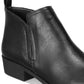 Sun + Stone Women's Cadee Ankle Booties Black Size 7 M
