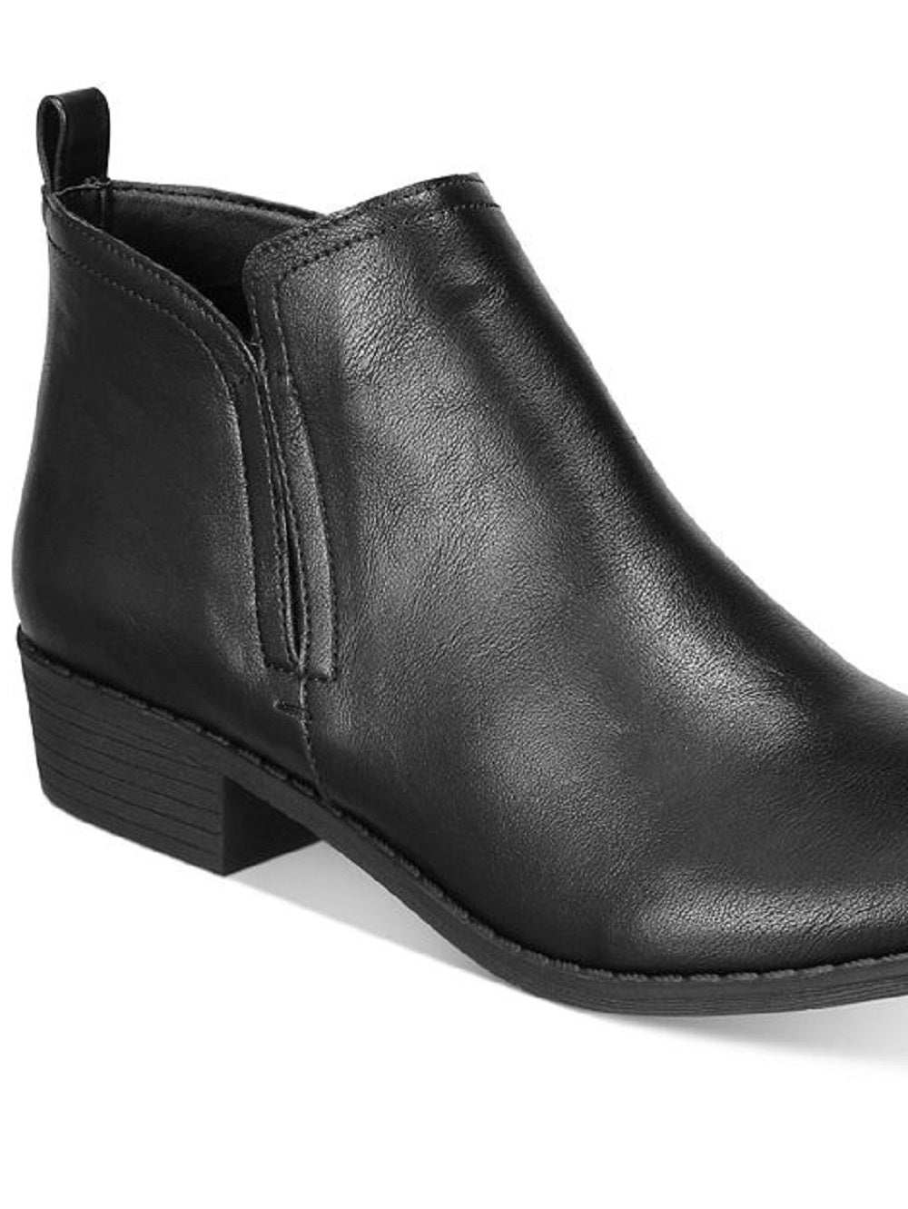 Sun + Stone Women's Cadee Ankle Booties Black Size 8.5 W