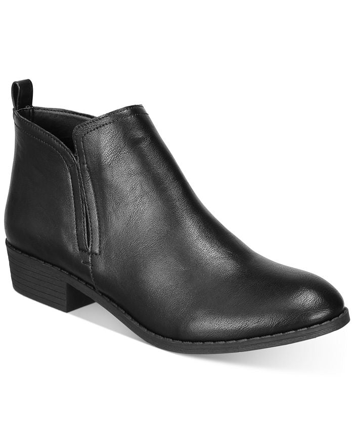 Sun + Stone Women's Cadee Ankle Booties Black Size 12 M