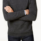 Club Room Men's Solid V Neck Merino Wool Blend Sweater Black Size X-Large