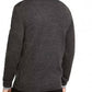 Club Room Men's Quarter Zip Merino Wool Blend Sweater Black Size Medium