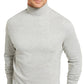 Club Room Men's Solid Mock Neck Shirt Gray Size XX-Large