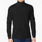 Club Room Men's Solid Turtleneck Shirt Black Size XX-Large