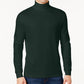 Club Room Men's Solid Turtleneck Shirt Green Size Large